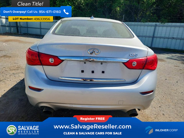 Used 2017 INFINITI Q50 3.0t Premium RWD image 8
