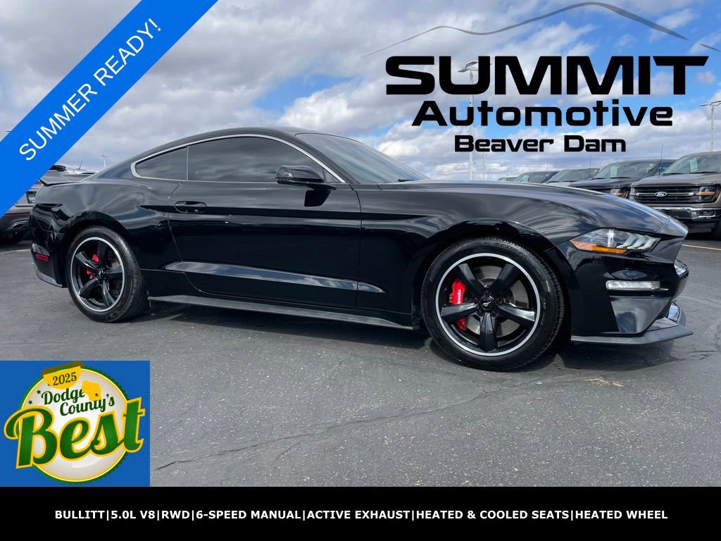 Used 2019 Ford Mustang Bullitt w/ Bullitt Electronics Package RWD image 1