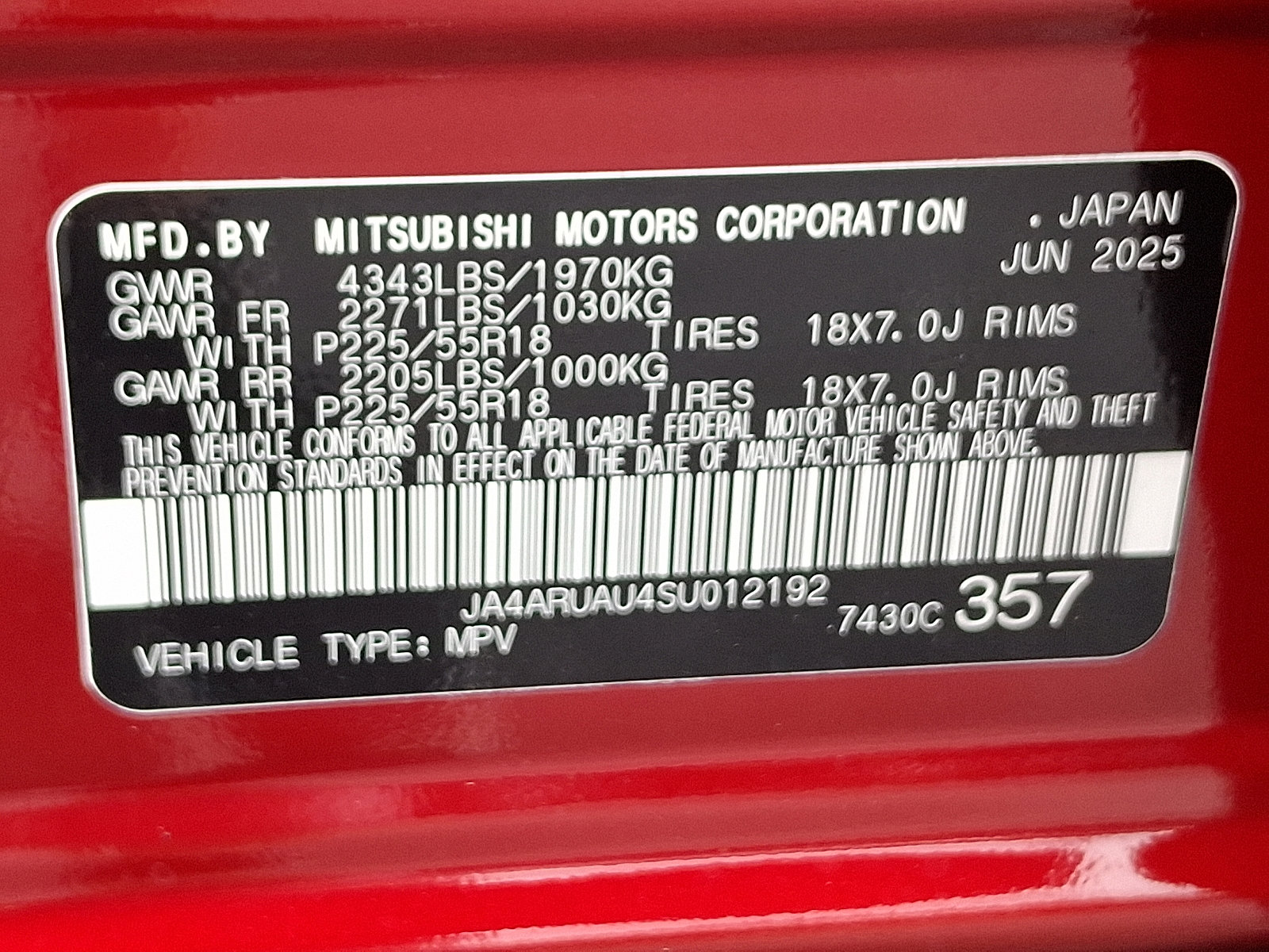 New 2025 Mitsubishi Outlander Sport ES image 20