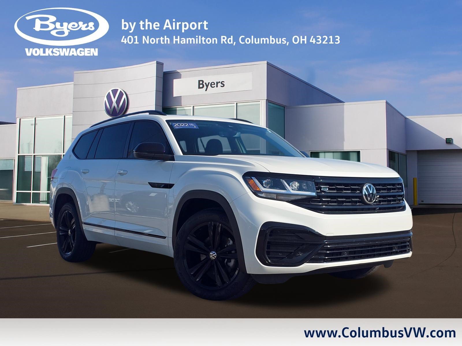 Certified 2022 Volkswagen Atlas SEL R-Line