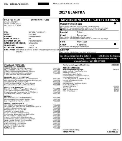 Used 2017 Hyundai Elantra SE FWD image 4