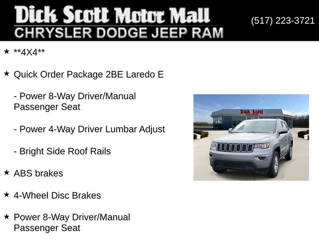 Used 2020 Jeep Grand Cherokee Laredo image 8