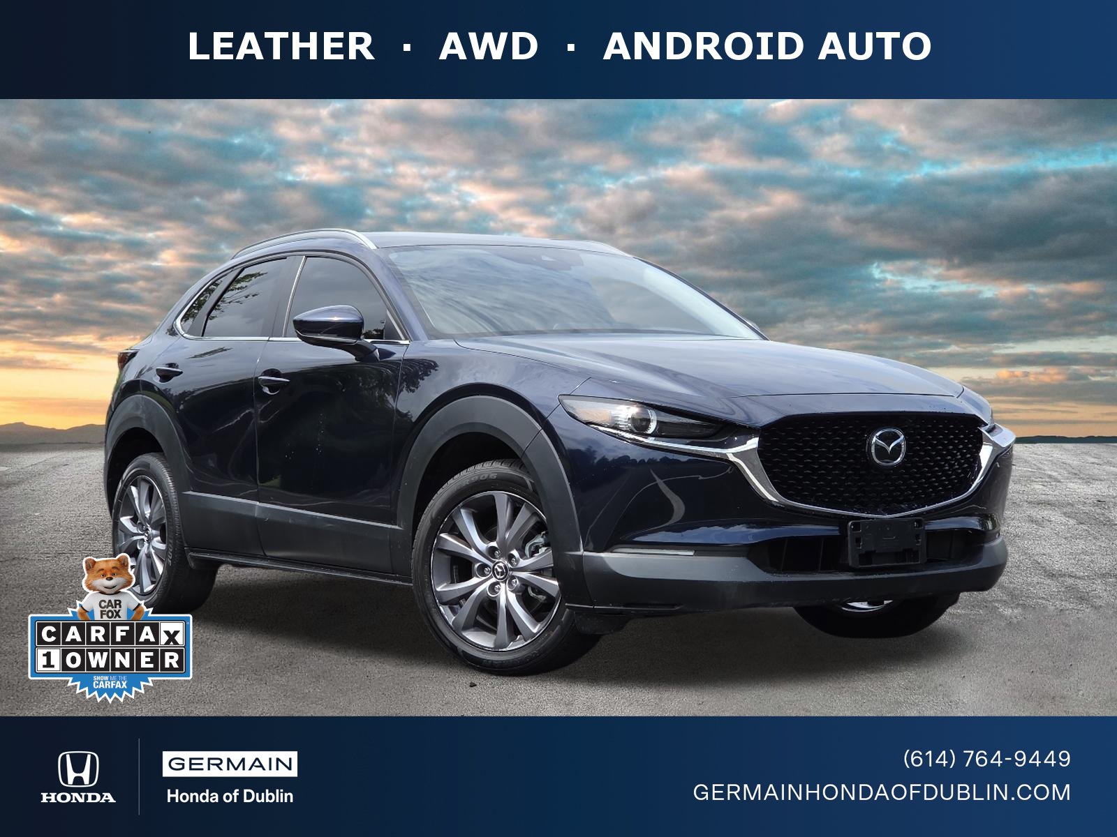 Used 2023 MAZDA CX-30 AWD 2.5 S w/ Preferred Package image 1