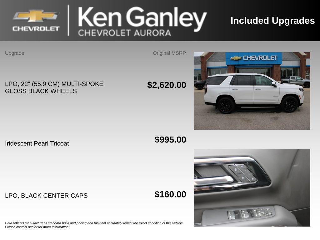 Certified 2025 Chevrolet Tahoe Premier AWD/4WD image 6
