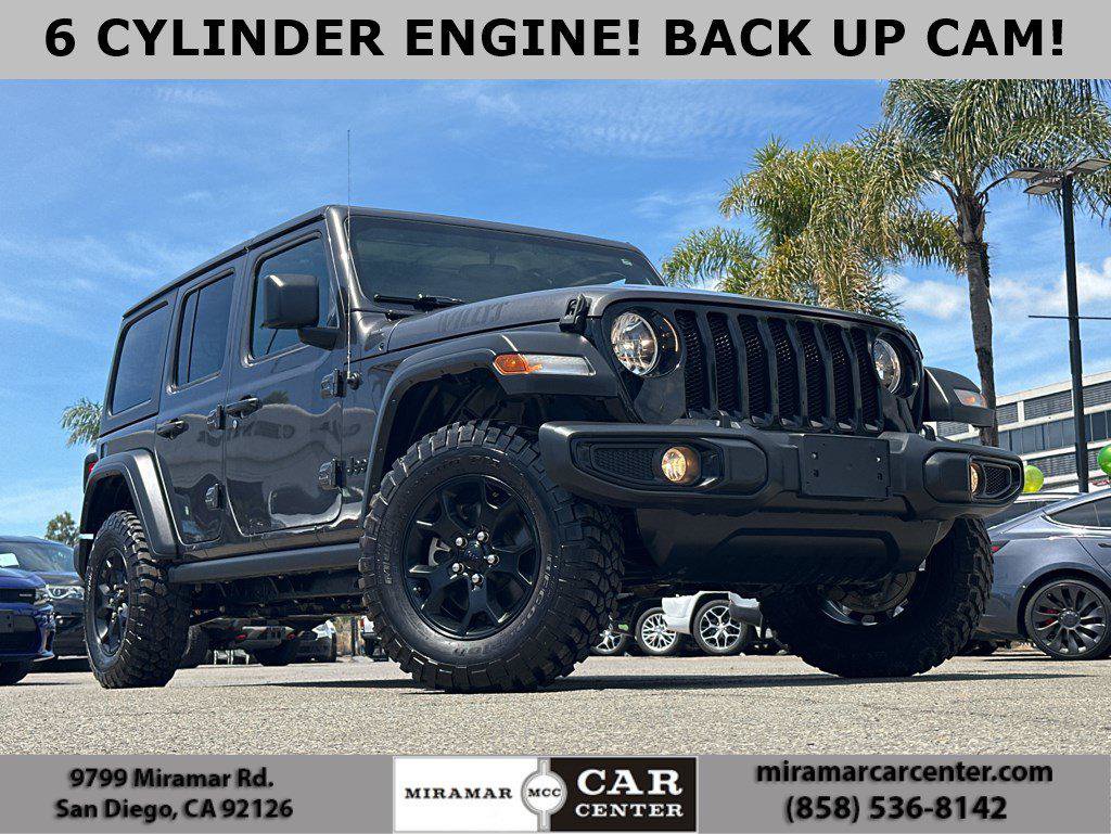 Used 2022 Jeep Wrangler Unlimited Sport AWD/4WD video 1