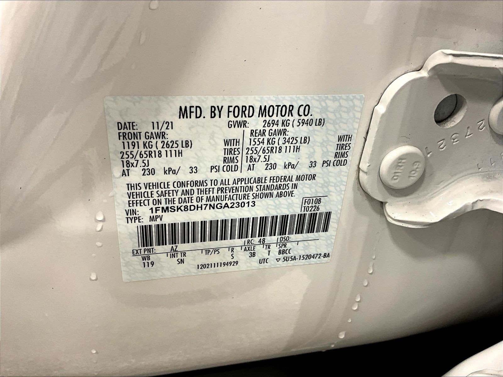 Used 2022 Ford Explorer XLT w/ Equipment Group 202A AWD/4WD image 19