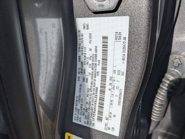 New 2025 Ford Ranger Lariat w/ FX4 Off-Road Package image 17