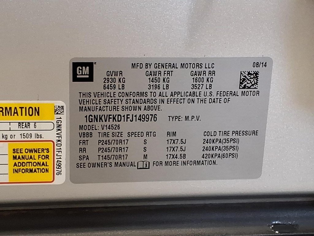Used 2015 Chevrolet Traverse AWD LS image 23