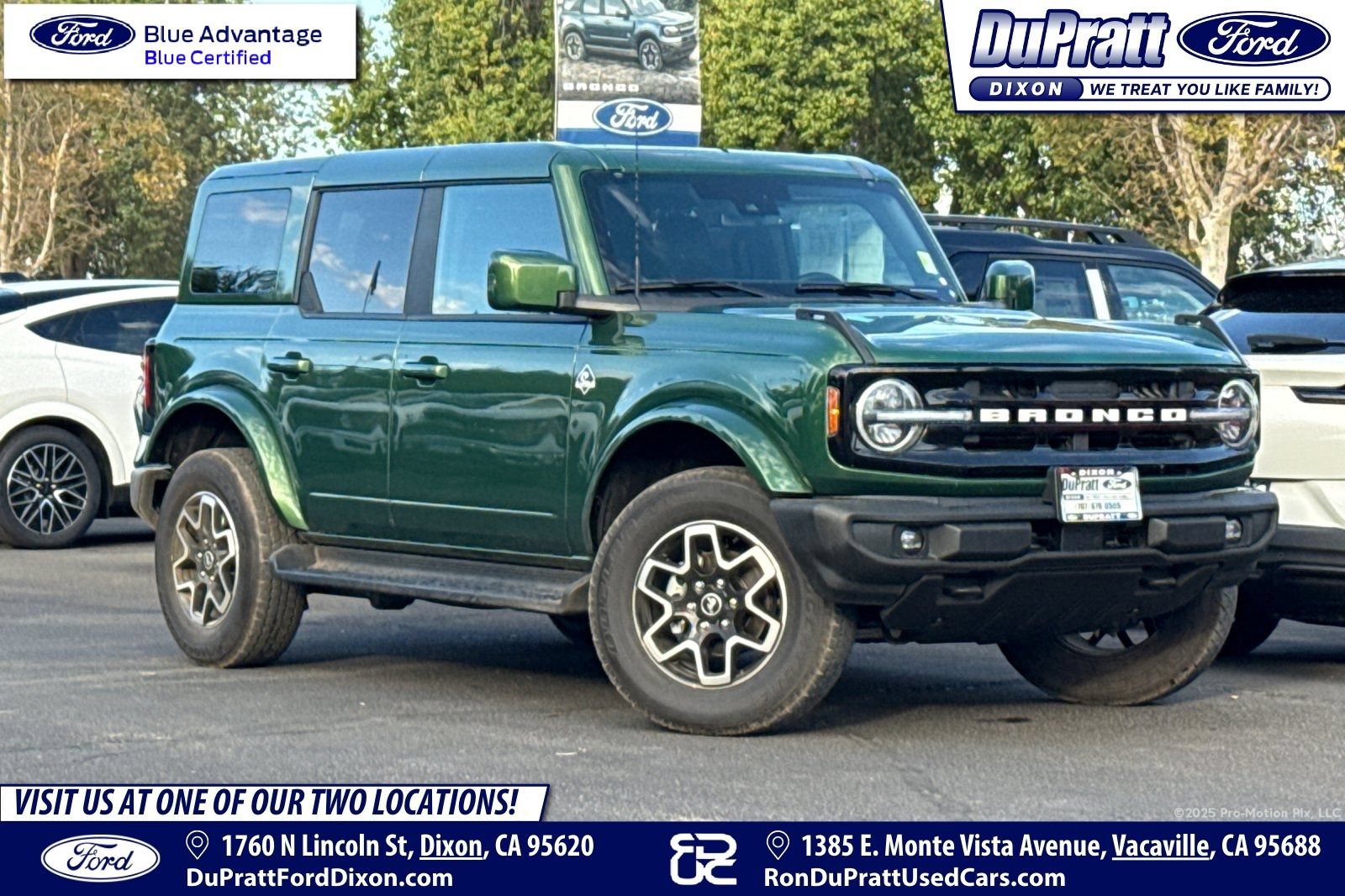 Certified 2025 Ford Bronco Outer Banks