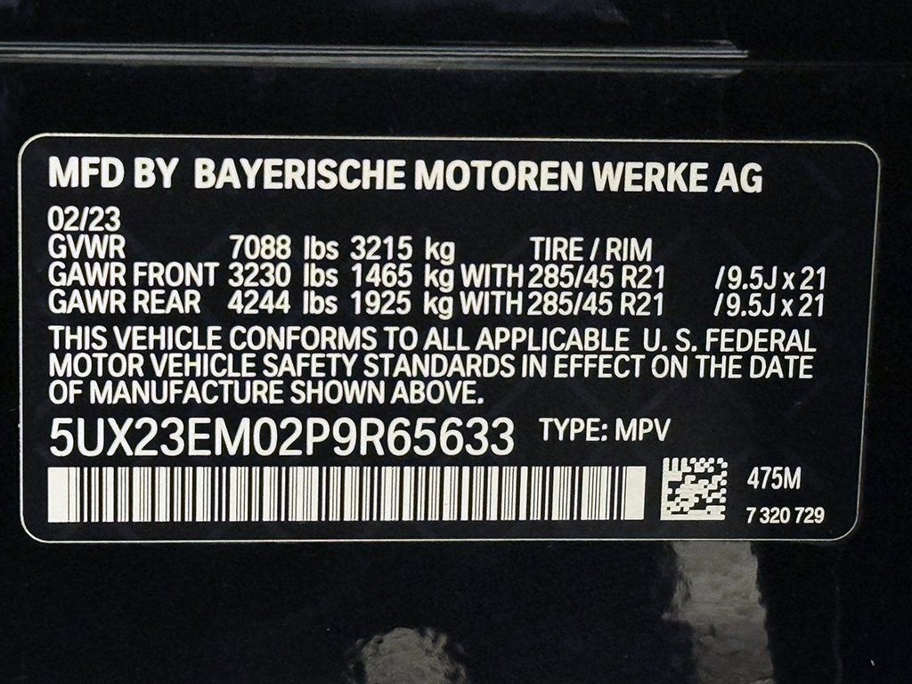 Used 2023 BMW X7 xDrive40i w/ Premium Package image 55