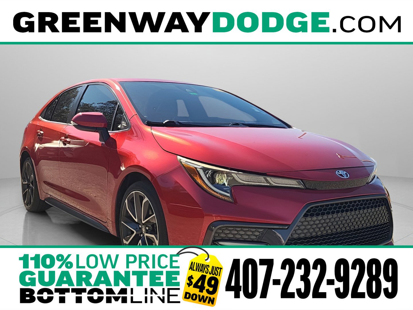 Used 2020 Toyota Corolla SE image 1