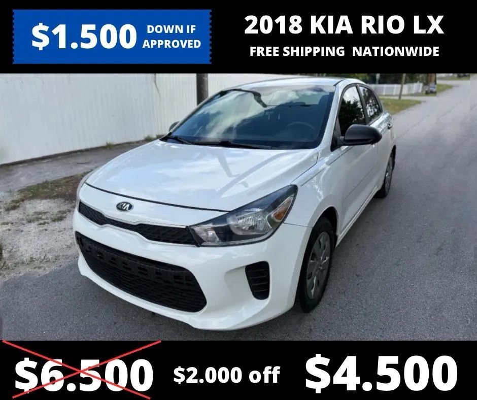 Used 2018 Kia Rio LX FWD image 1