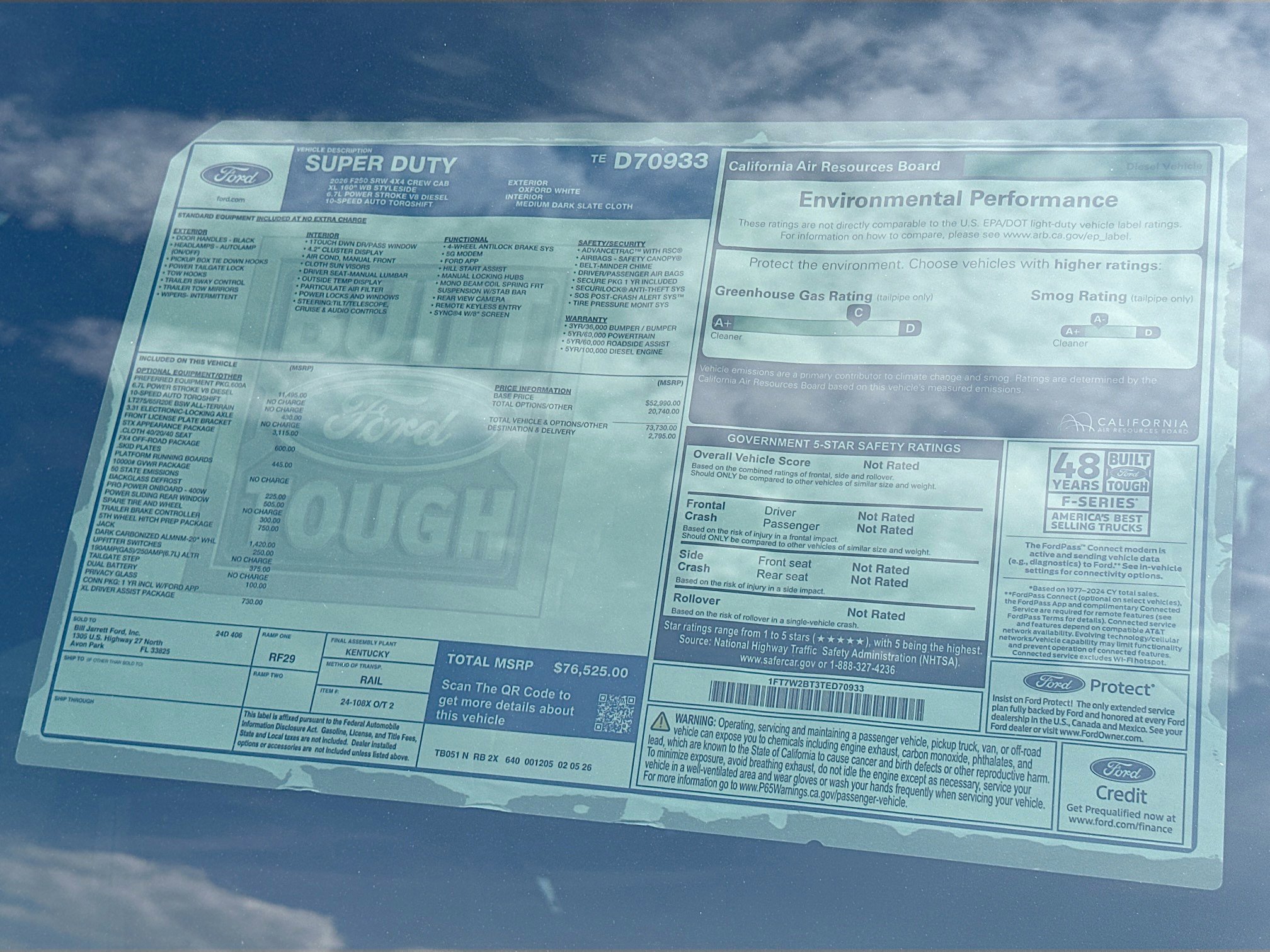 New 2026 Ford F250 XL w/ STX Appearance Package image 17