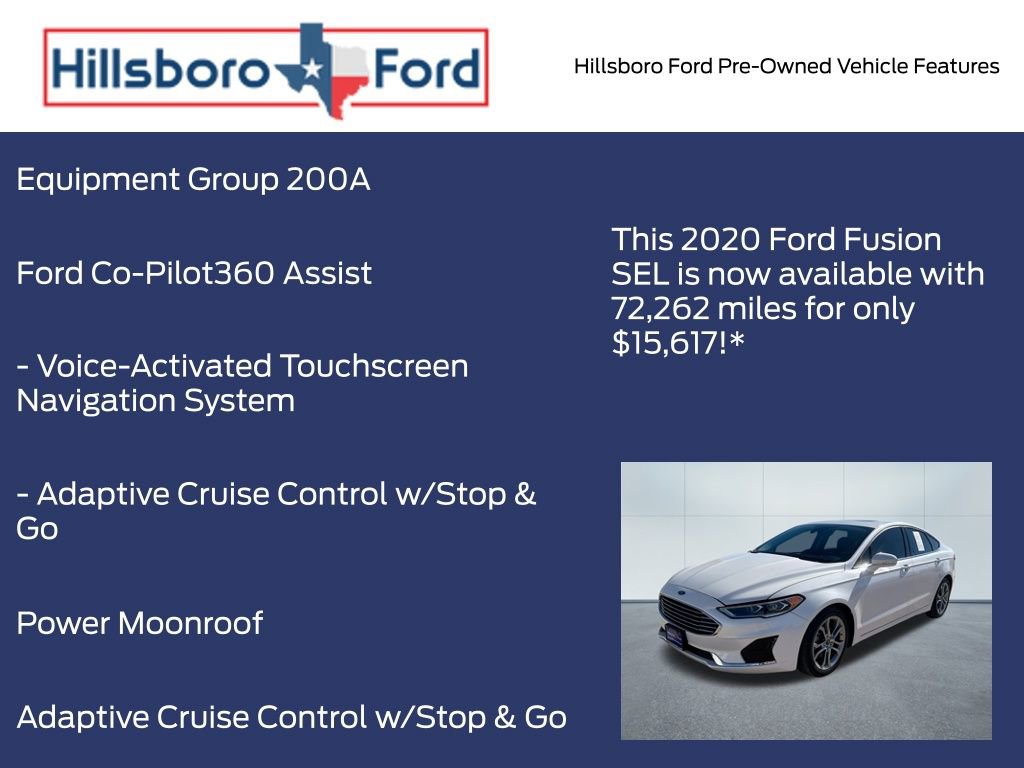 Used 2020 Ford Fusion SEL image 3