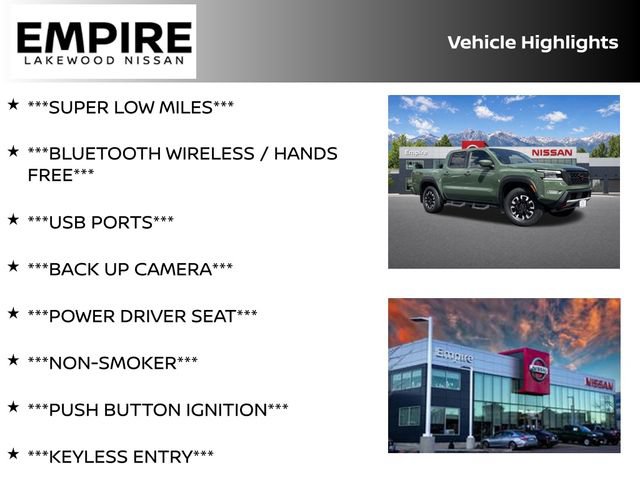 Certified 2024 Nissan Frontier PRO-4X w/ Pro Convenience Package AWD/4WD image 4