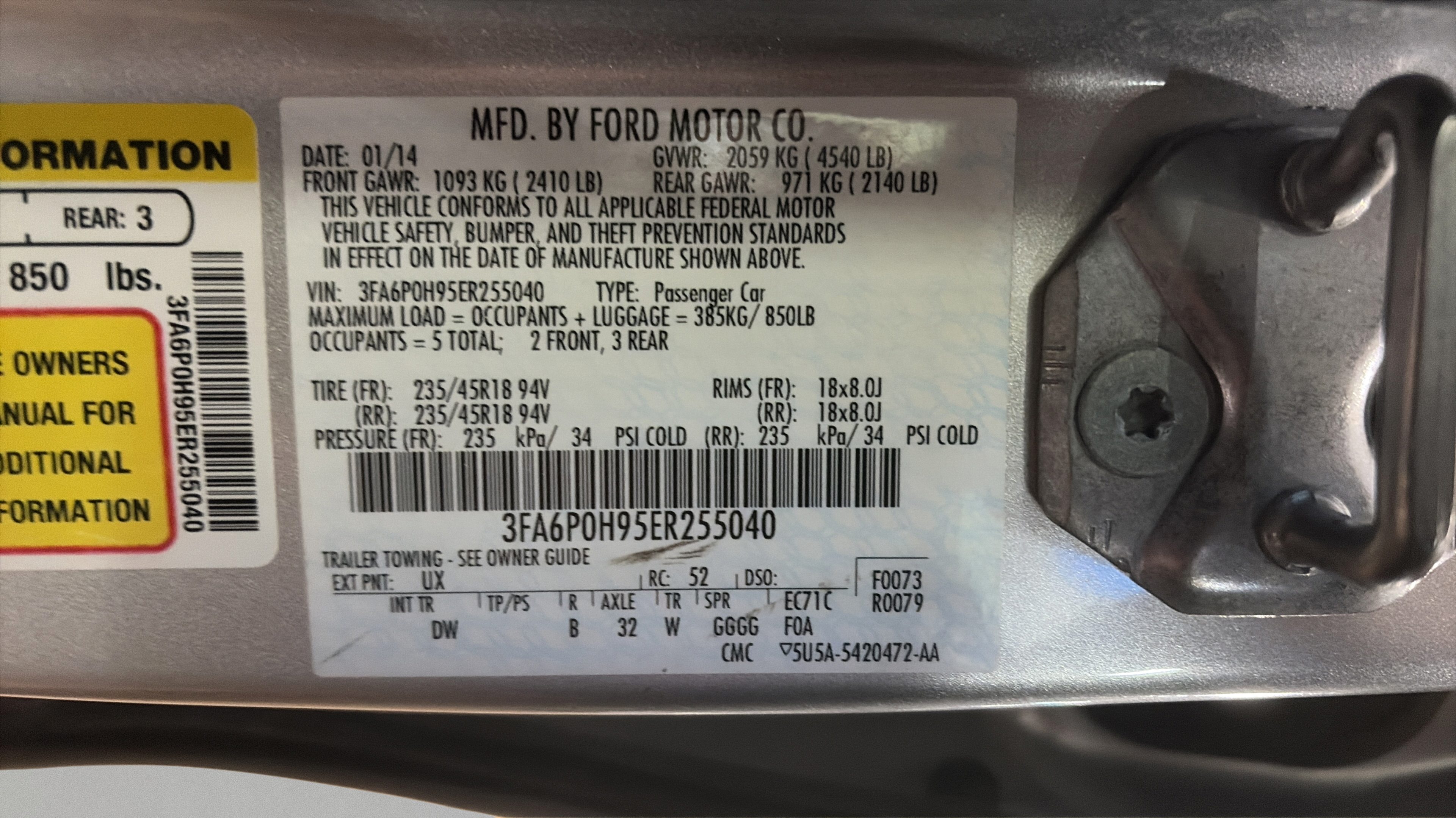 Used 2014 Ford Fusion SE FWD image 32