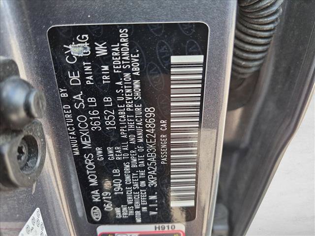 Used 2019 Kia Rio S FWD image 17