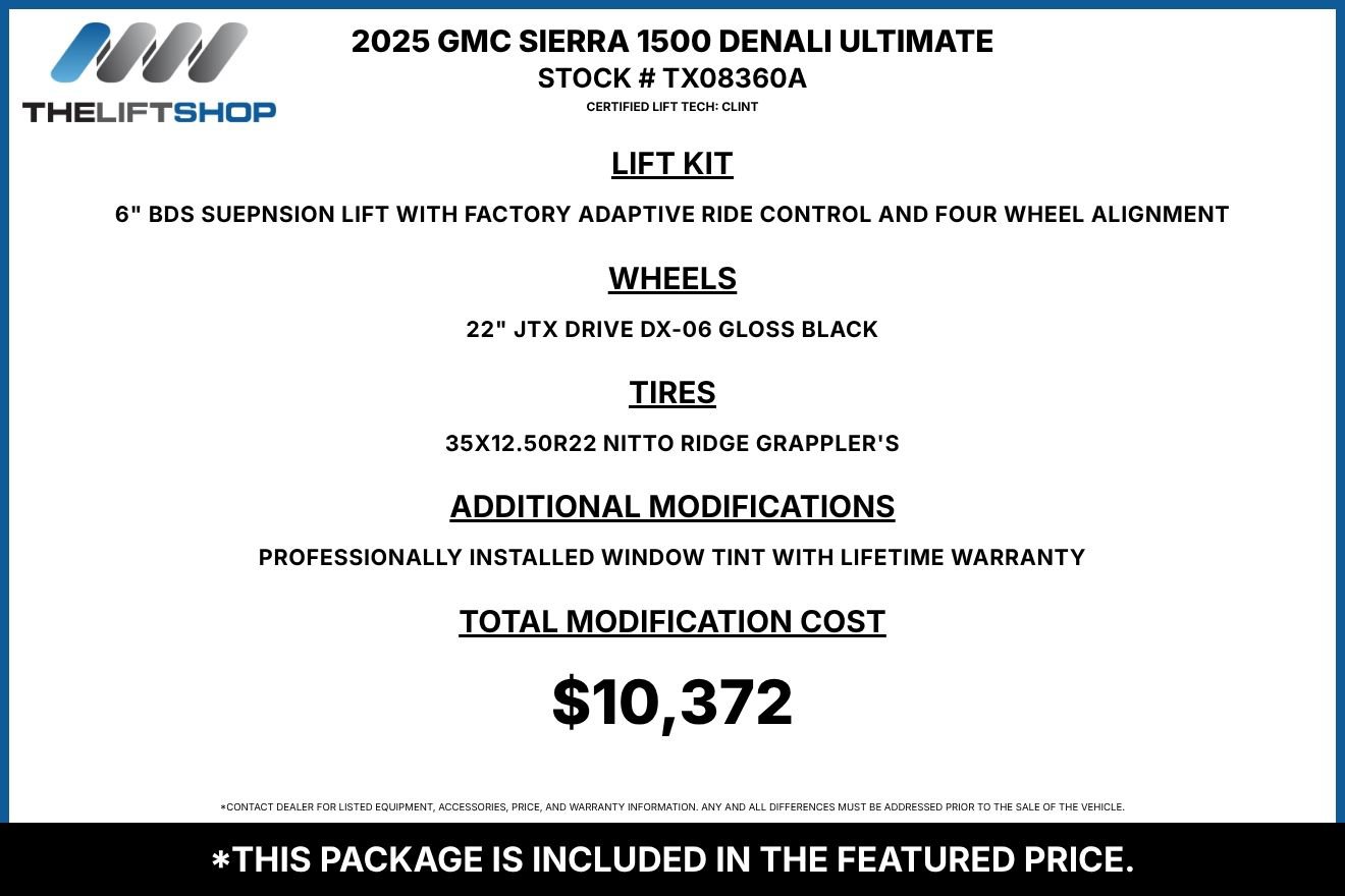 Used 2025 GMC Sierra 1500 Denali Ultimate AWD/4WD image 2