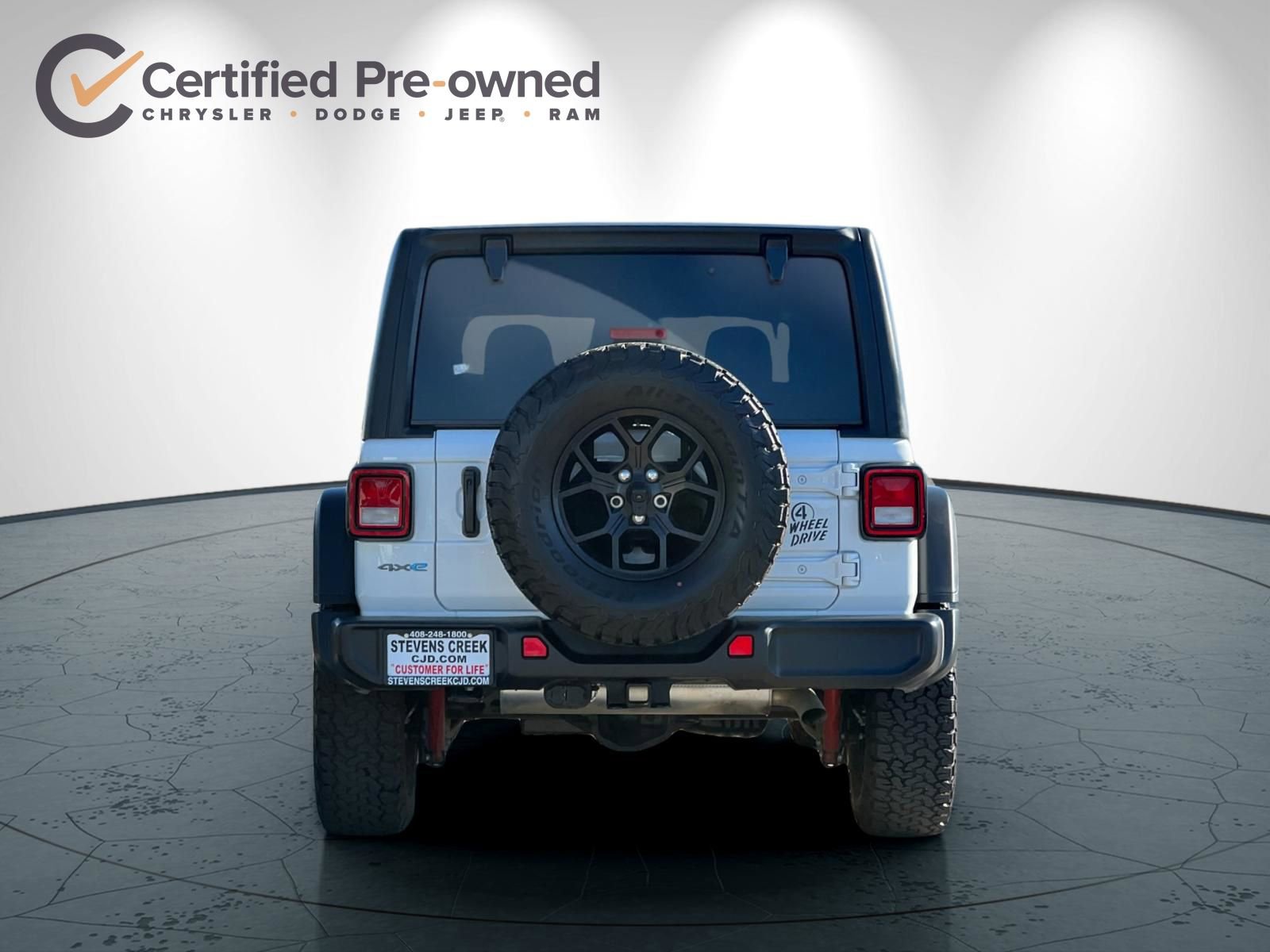 Certified 2025 Jeep Wrangler Unlimited Sport S 4xe image 5