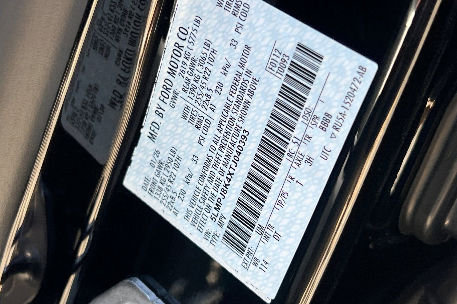 New 2026 Lincoln Nautilus Reserve AWD/4WD image 24