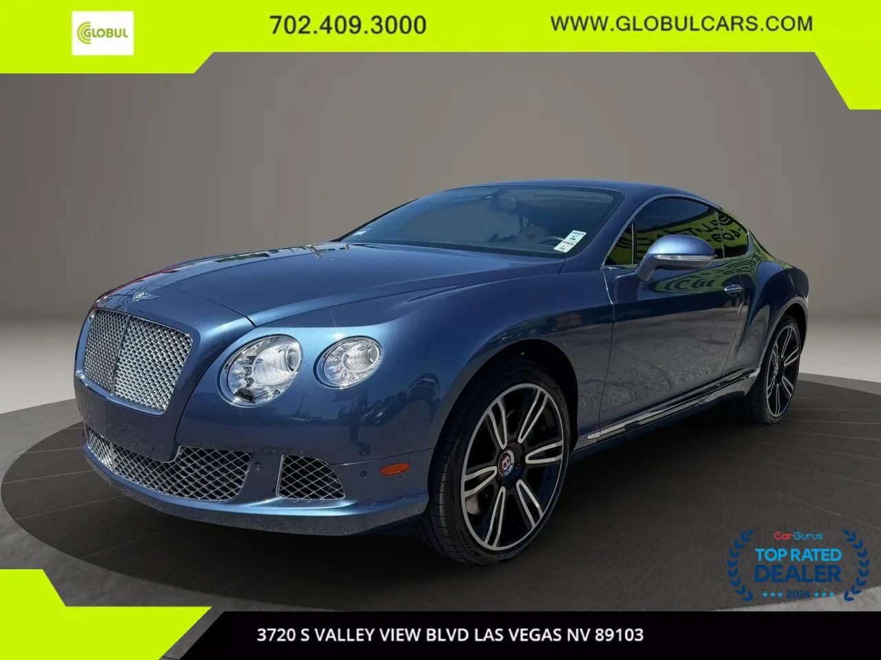 Used 2012 Bentley Continental GT