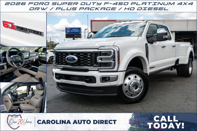 Used 2026 Ford F450 Platinum w/ Platinum Plus Package