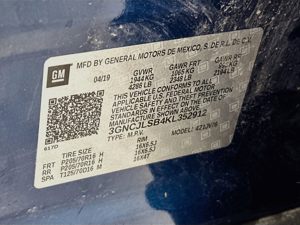 Used 2019 Chevrolet Trax LT FWD image 30