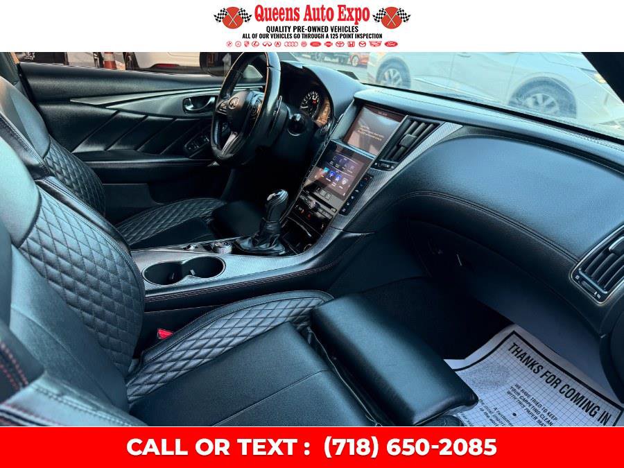 Used 2018 INFINITI Q50 Red Sport 400 w/ Sensory Package (Sport) image 18