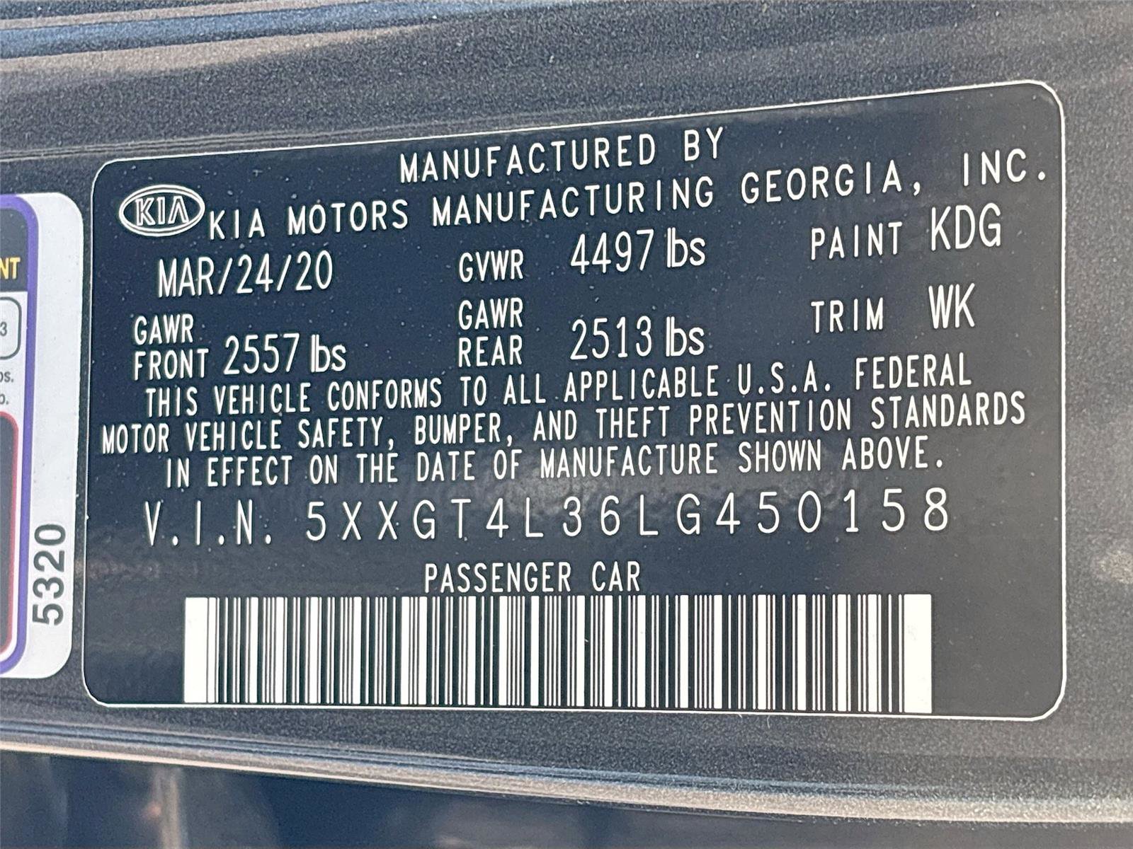 Used 2020 Kia Optima SE image 31