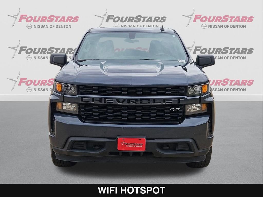 Used 2021 Chevrolet Silverado 1500 Custom w/ LPO, Dark Essentials Package RWD image 10
