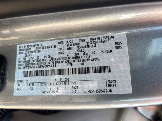 New 2025 Ford F150 Lightning Lariat image 20