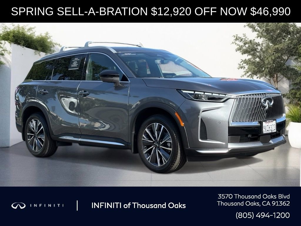 Certified 2026 INFINITI QX60 Luxe w/ Cargo Package