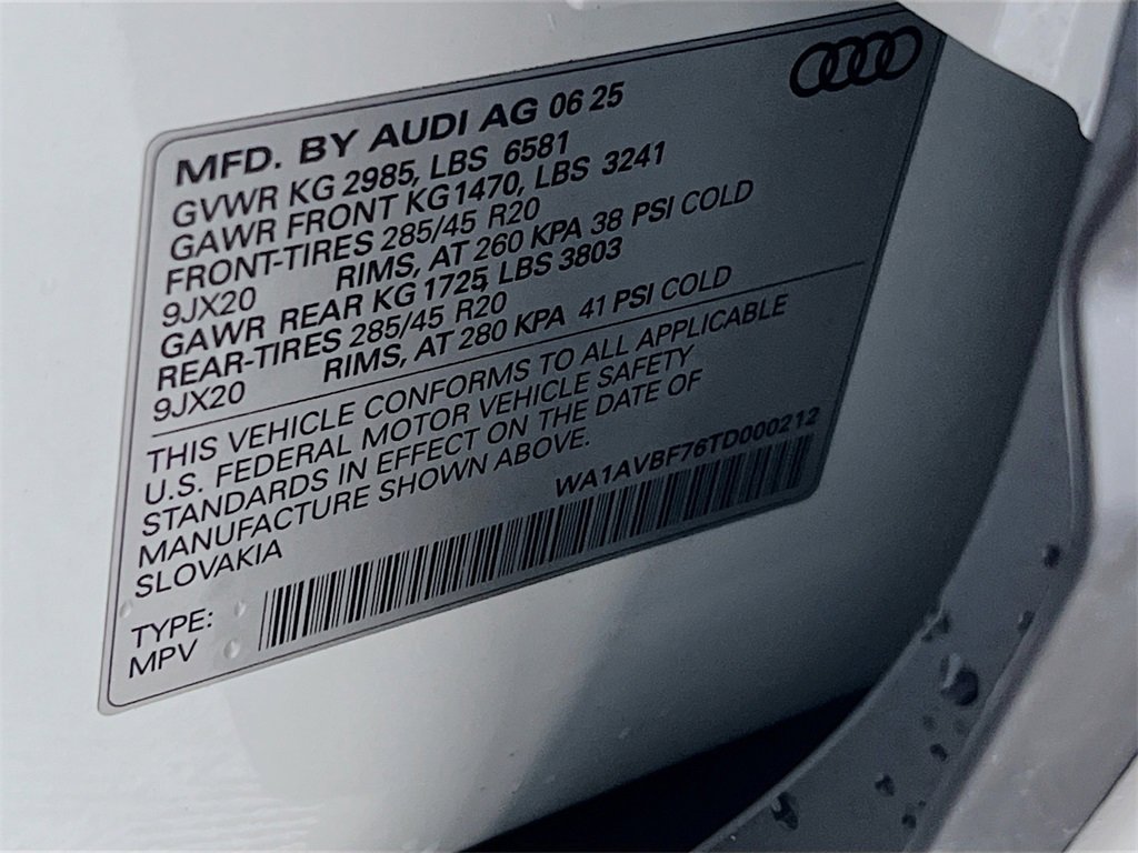 New 2026 Audi Q7 3.0T Premium image 33