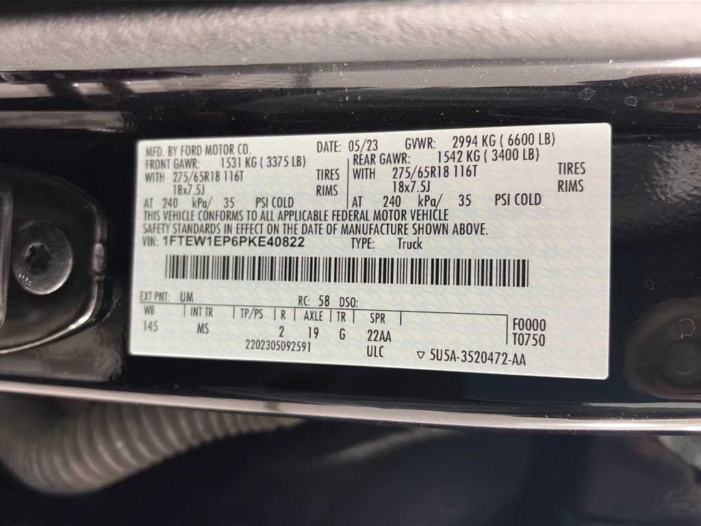 Certified 2023 Ford F150 XLT w/ Equipment Group 301A Mid AWD/4WD image 9