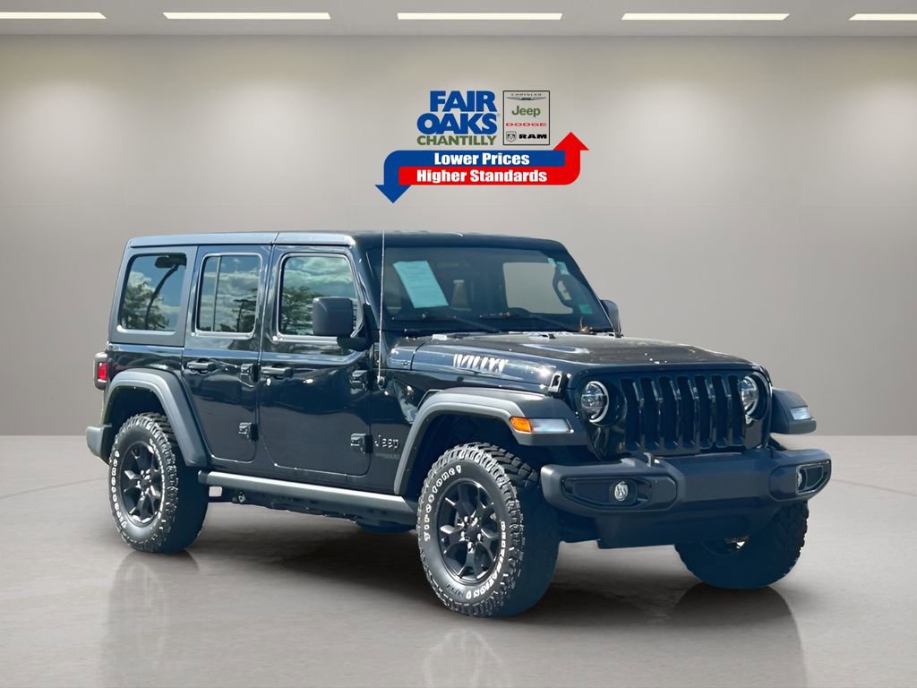 Certified 2021 Jeep Wrangler Unlimited Sport