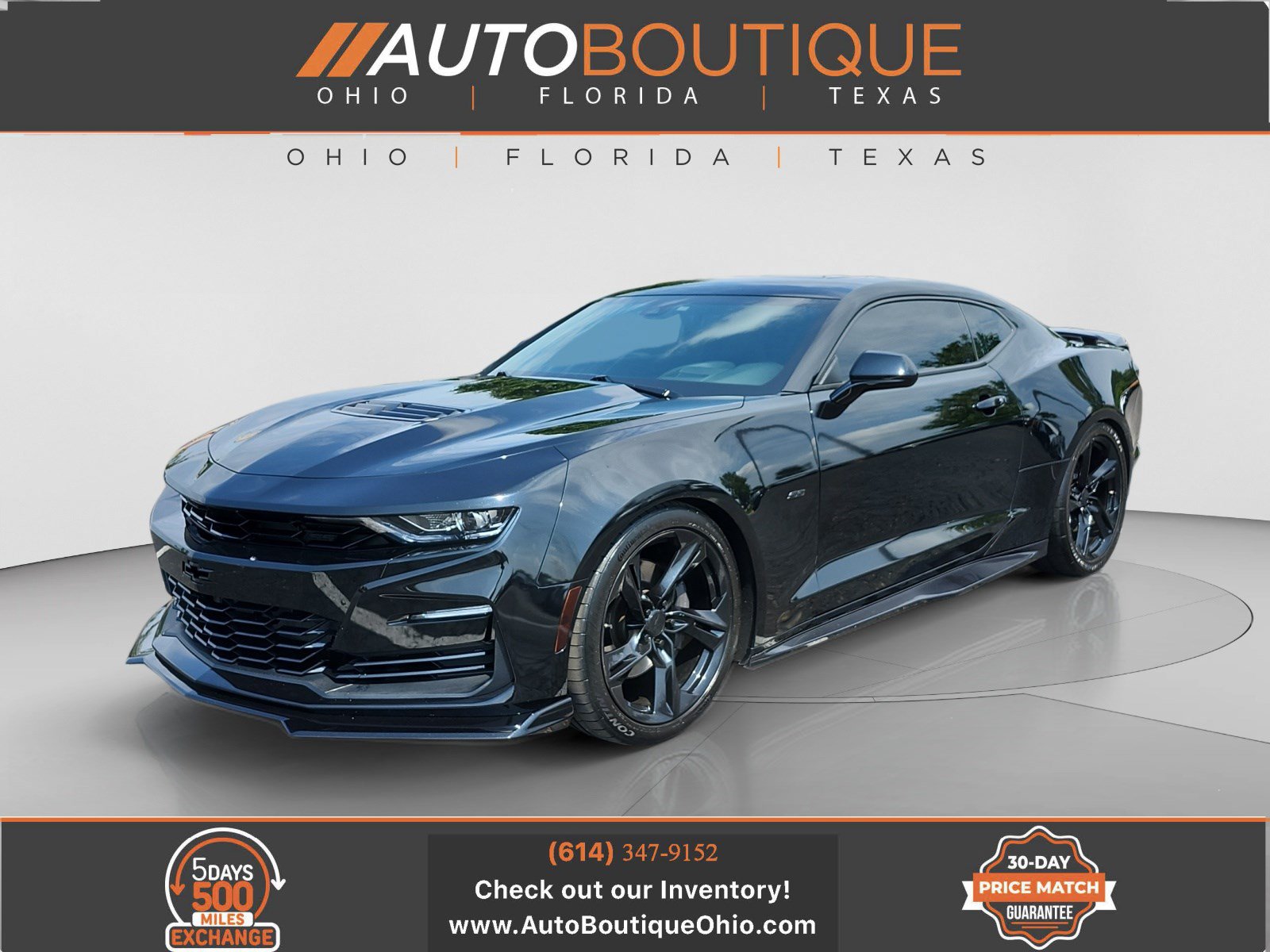 Used 2019 Chevrolet Camaro SS RWD image 1