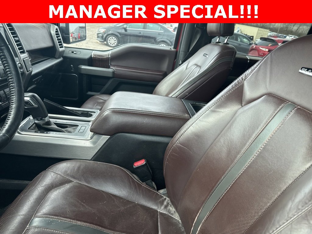 Used 2015 Ford F150 Platinum w/ Equipment Group 701A Luxury image 4