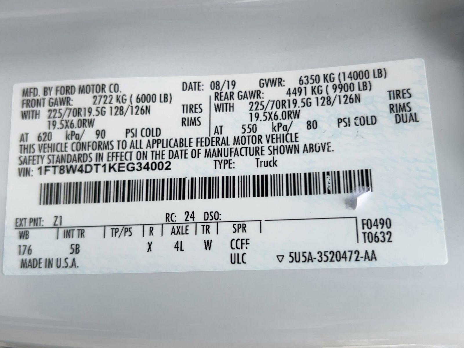 Used 2019 Ford F450 Lariat w/ Lariat Value Package image 21