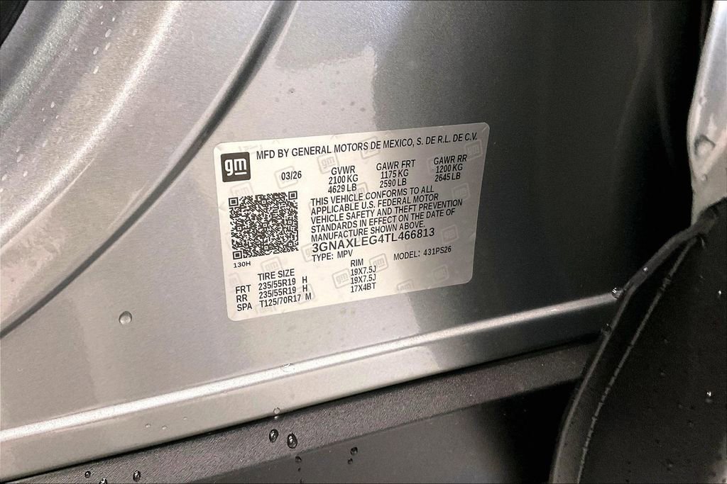 New 2026 Chevrolet Equinox RS w/ Convenience Package III FWD image 9