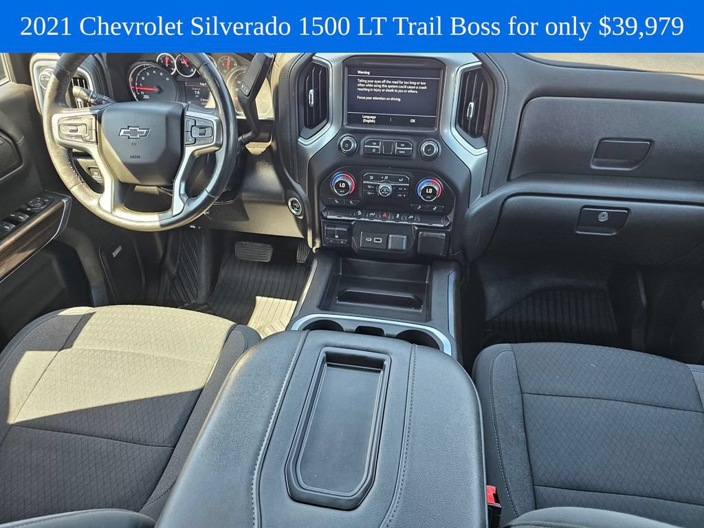 Used 2021 Chevrolet Silverado 1500 LT Trail Boss w/ Convenience Package II AWD/4WD image 15