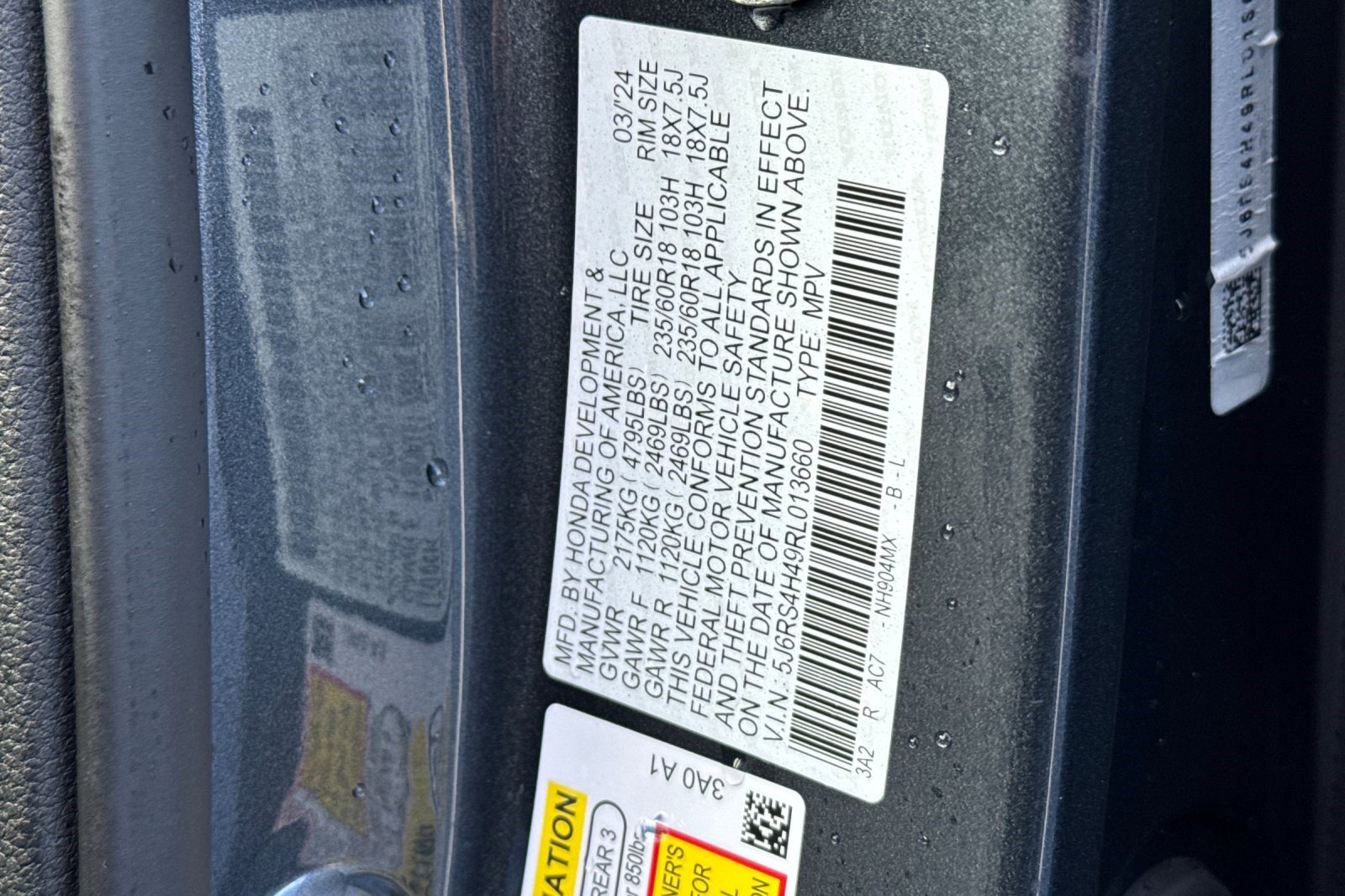 Certified 2024 Honda CR-V EX image 21