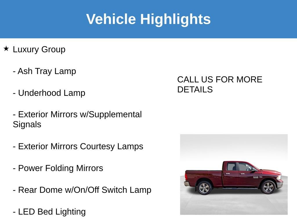 Used 2016 RAM 1500 Big Horn AWD/4WD image 16