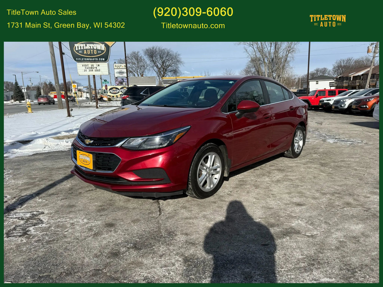 Used 2017 Chevrolet Cruze LT image 1