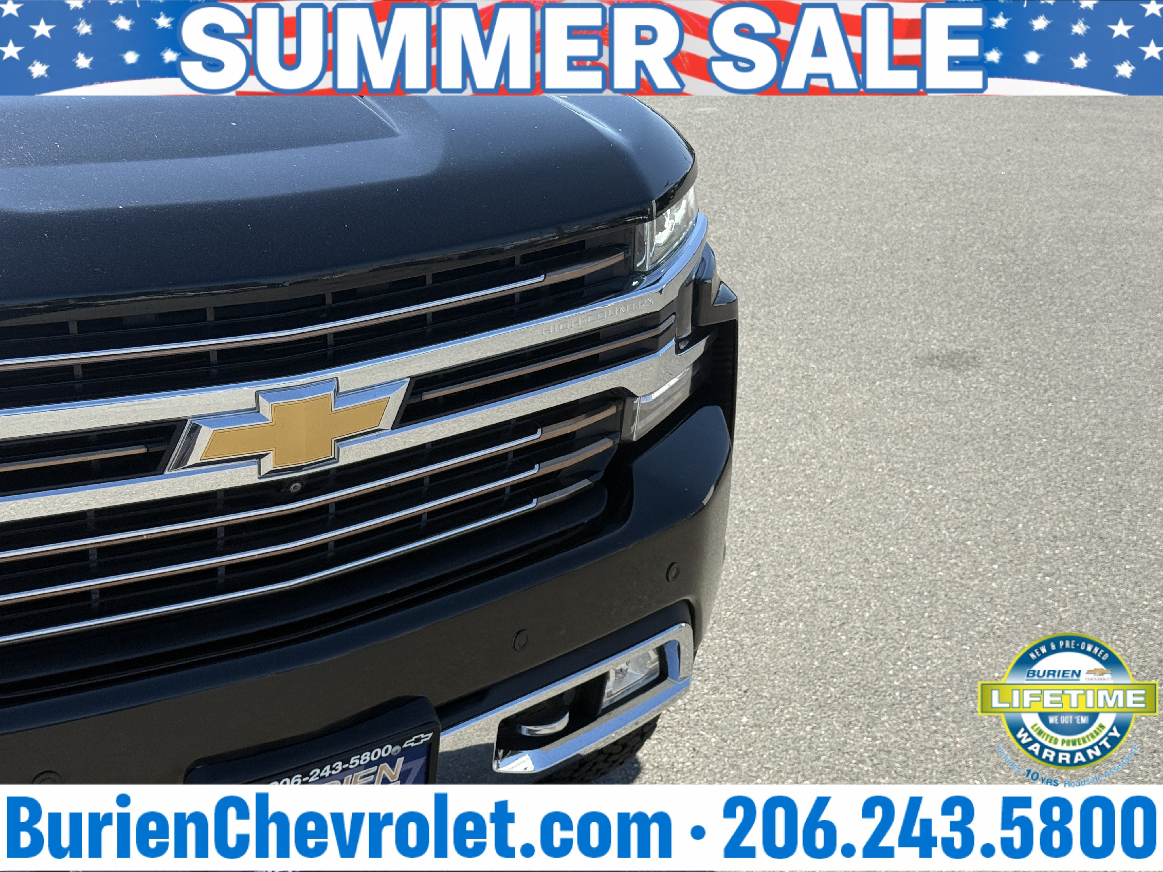 Used 2020 Chevrolet Silverado 1500 High Country w/ Technology Package AWD/4WD image 42