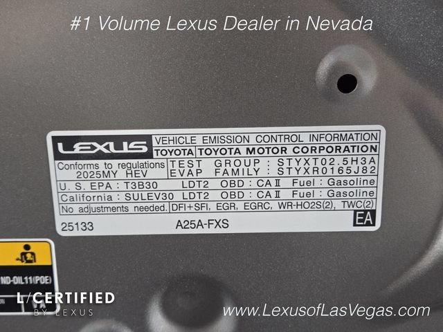Used 2025 Lexus NX 350h AWD w/ Accessory Package (2T) image 29