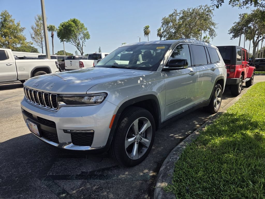 Used 2021 Jeep Grand Cherokee L Limited w/ Trailer Tow Group (B) AWD/4WD image 3