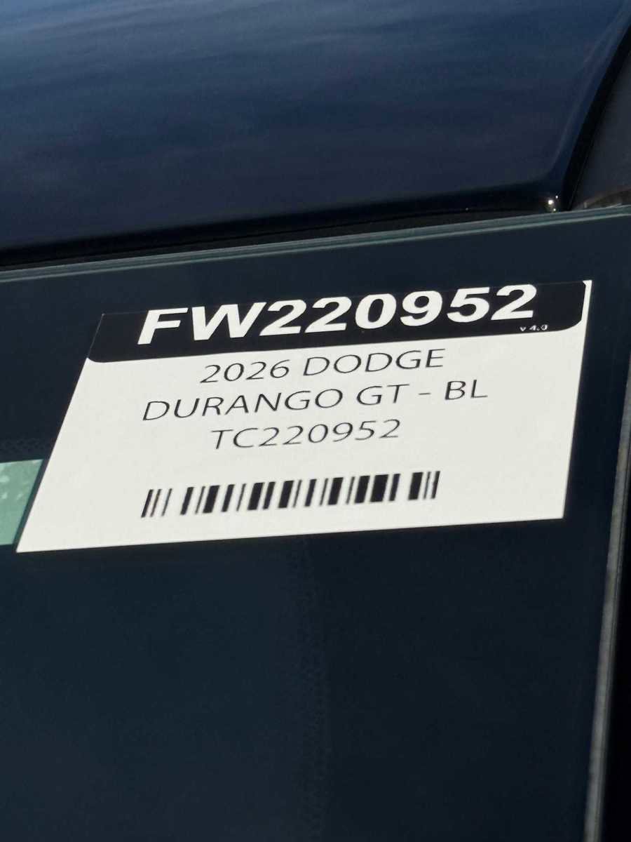 New 2026 Dodge Durango GT image 34