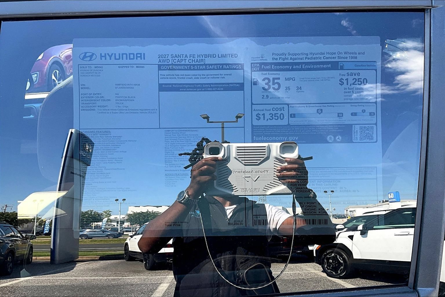 New 2027 Hyundai Santa Fe Limited AWD/4WD image 14