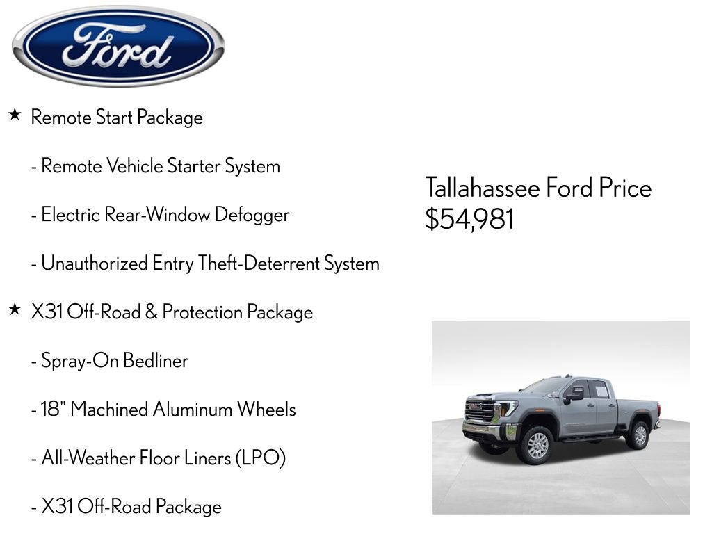 Used 2024 GMC Sierra 2500 SLE w/ SLE Value Package; image 4