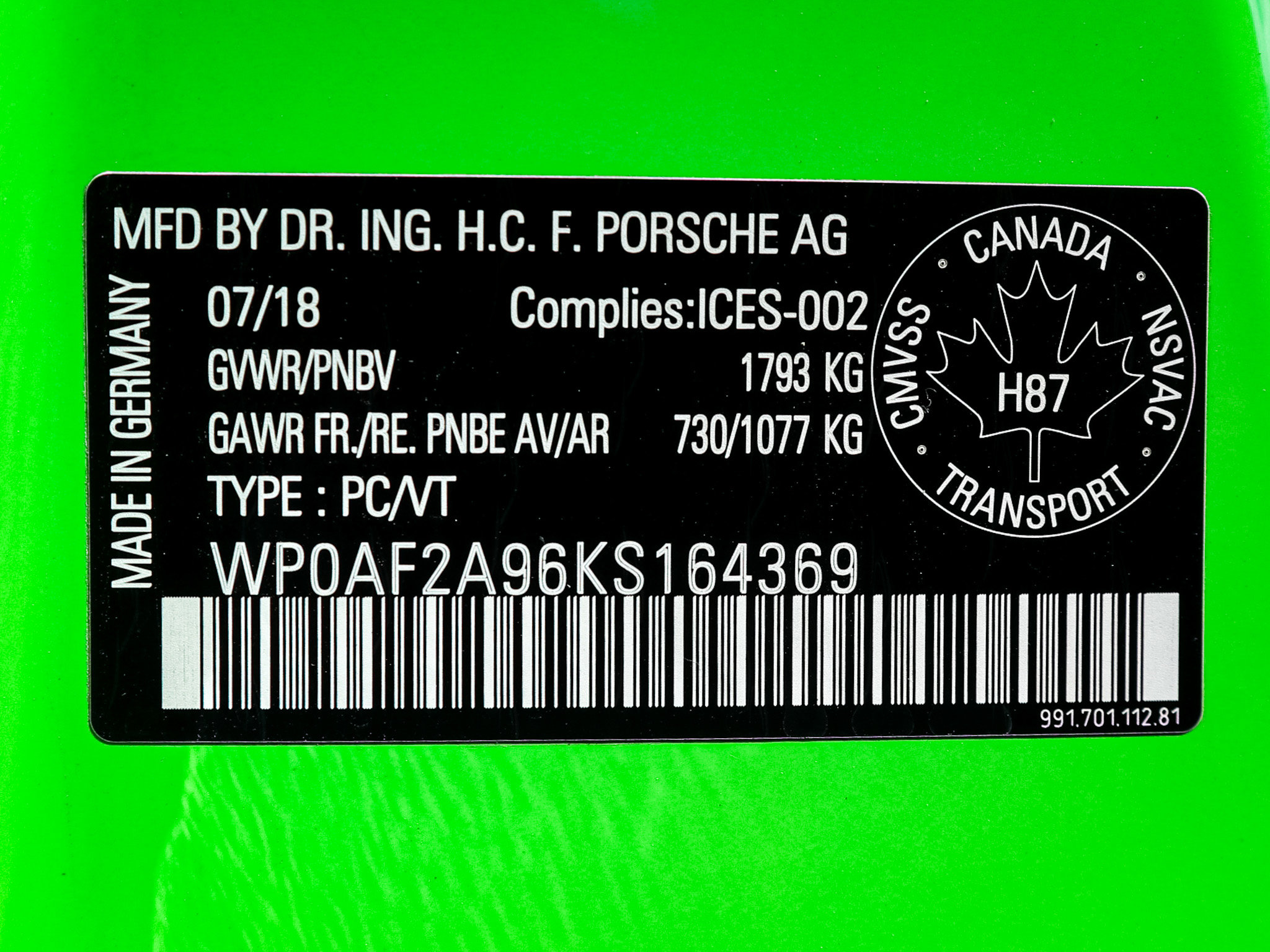 Used 2019 Porsche 911 GT3 RS RWD image 33